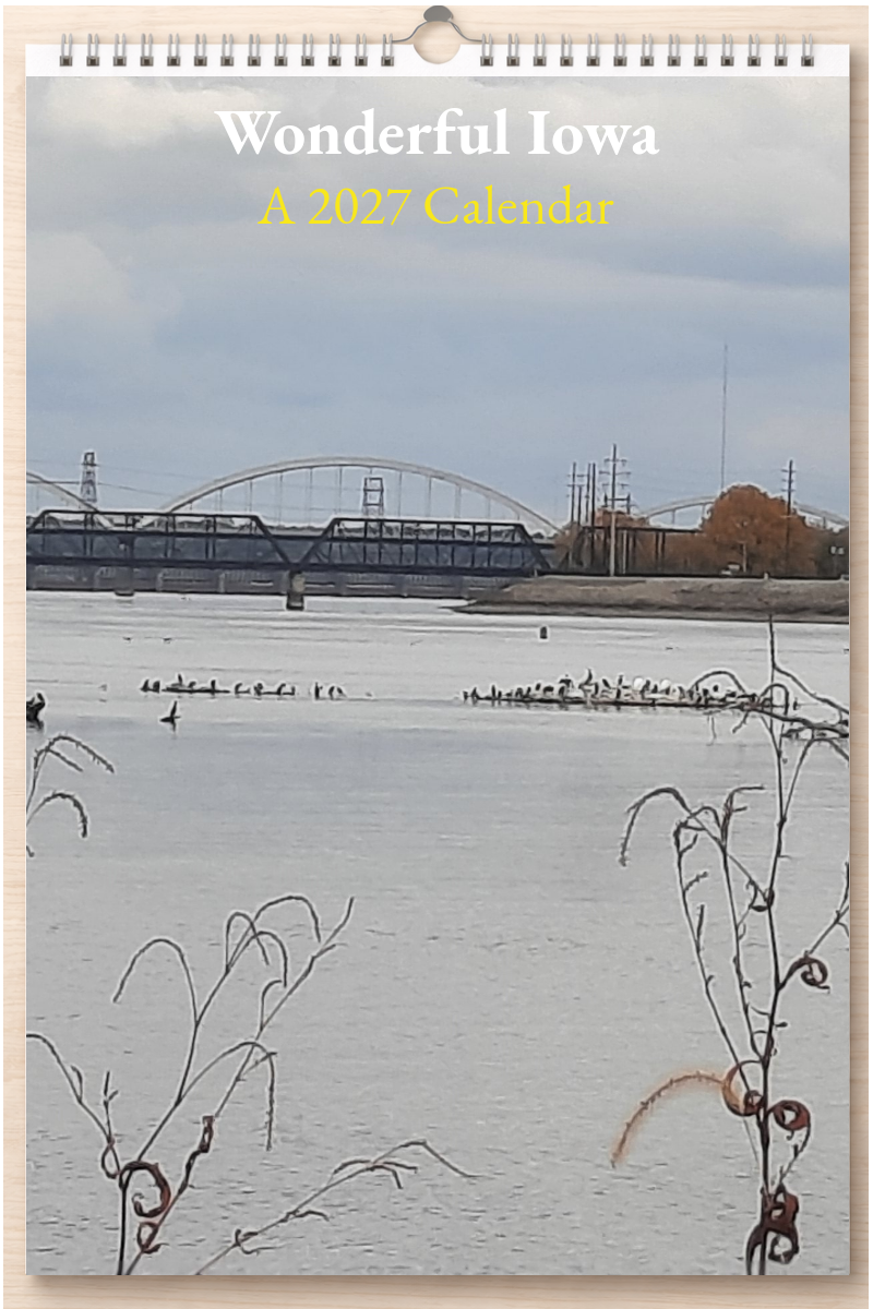 Wonderful Iowa: A 2027 Calendar
