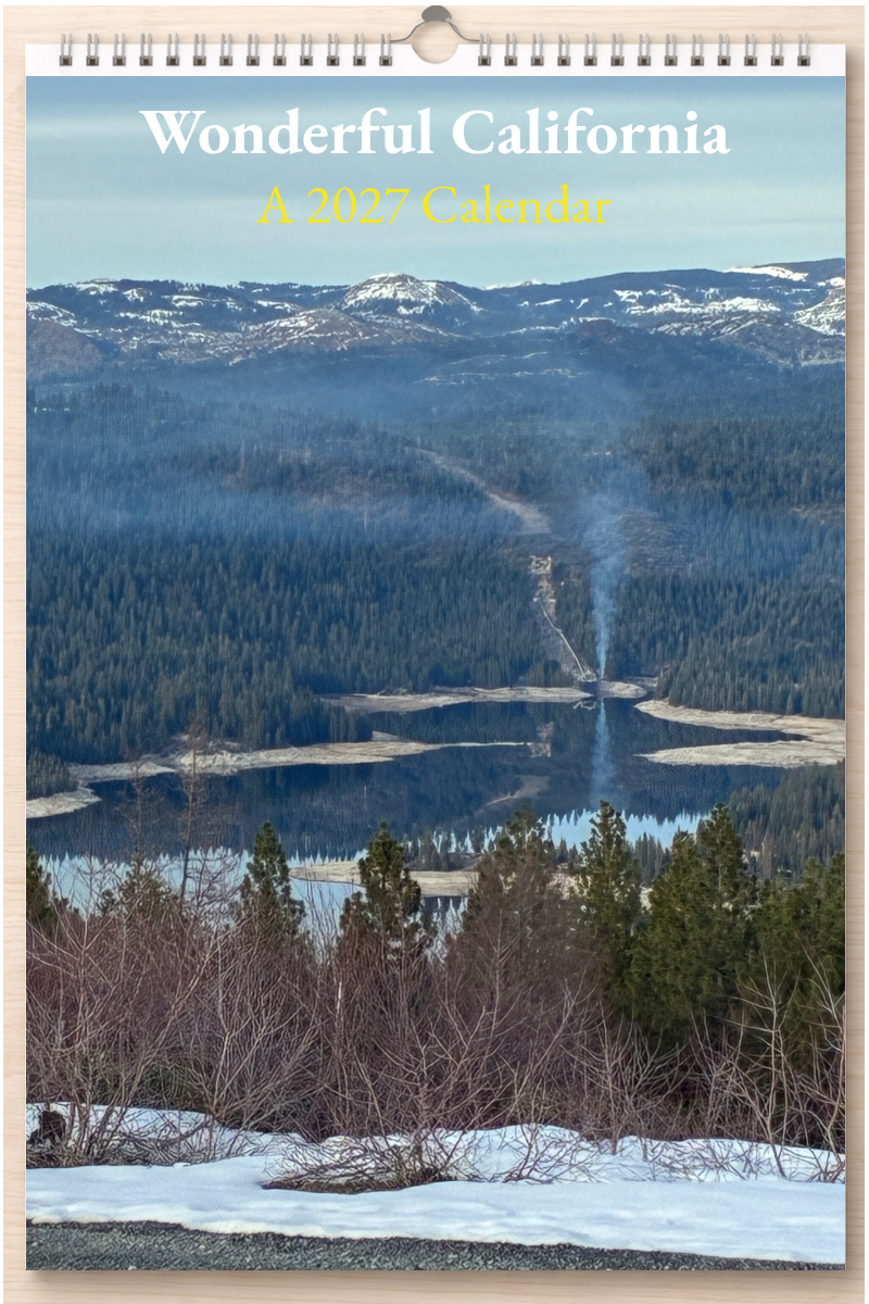 Wonderful California: A 2027 Calendar