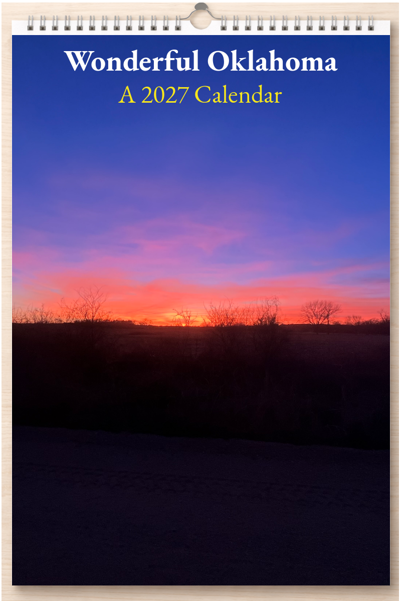 Wonderful Oklahoma: A 2027 Calendar