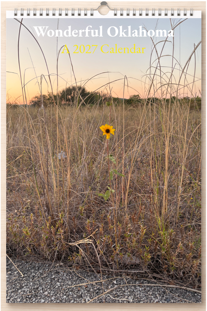 Wonderful Oklahoma: A 2027 Calendar
