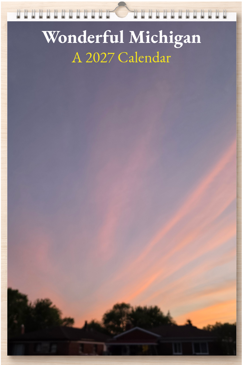 Wonderful Michigan: A 2027 Calendar