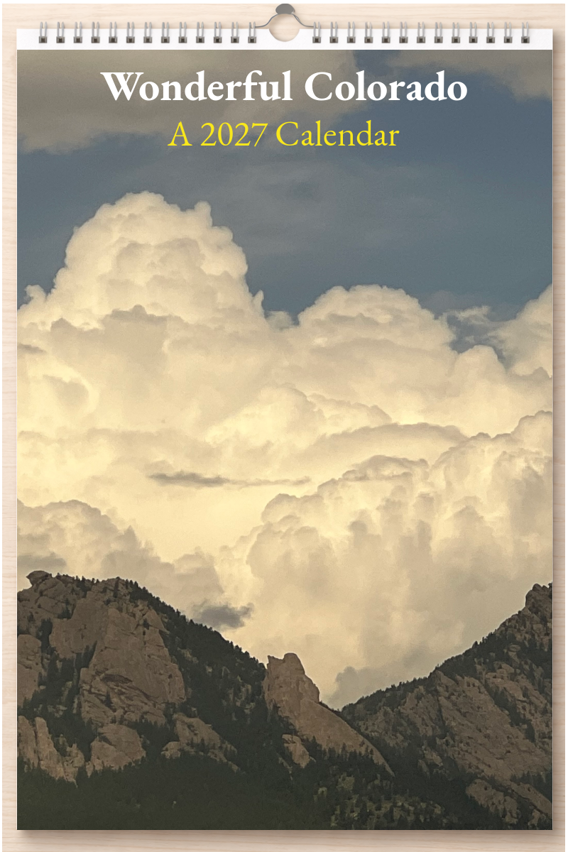 Wonderful Colorado: A 2027 Calendar
