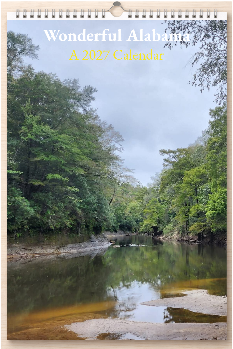Wonderful Alabama: A 2027 Calendar