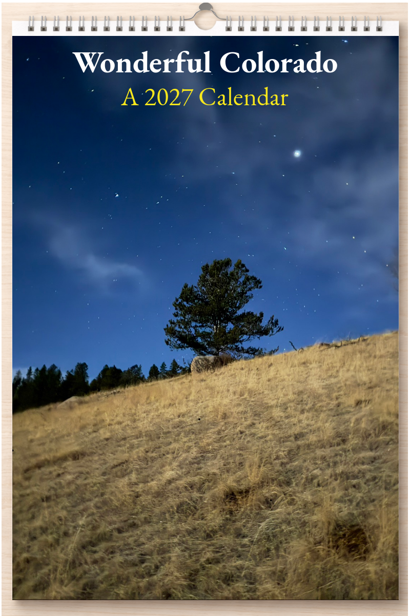 Wonderful Colorado: A 2027 Calendar