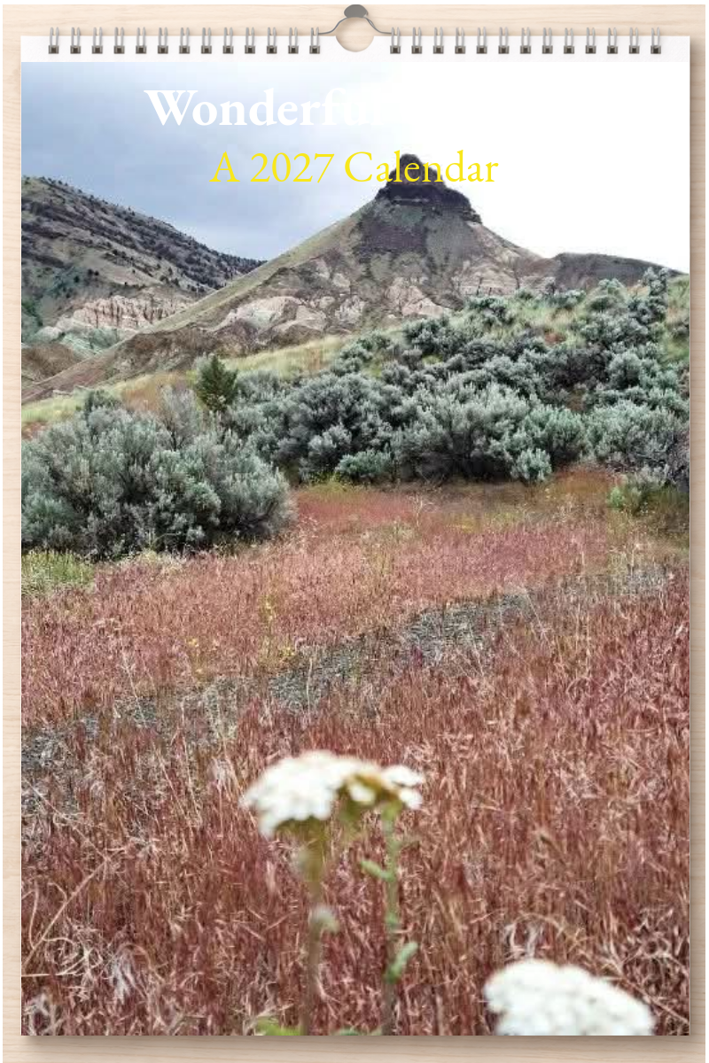 Wonderful Oregon: A 2027 Calendar