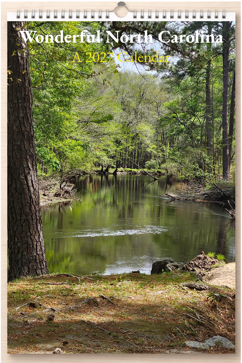 Wonderful North Carolina: A 2027 Calendar