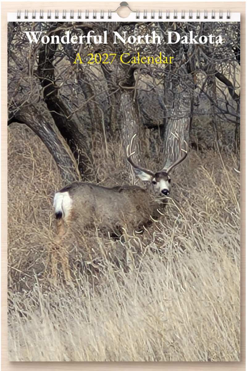 Wonderful North Dakota: A 2027 Calendar