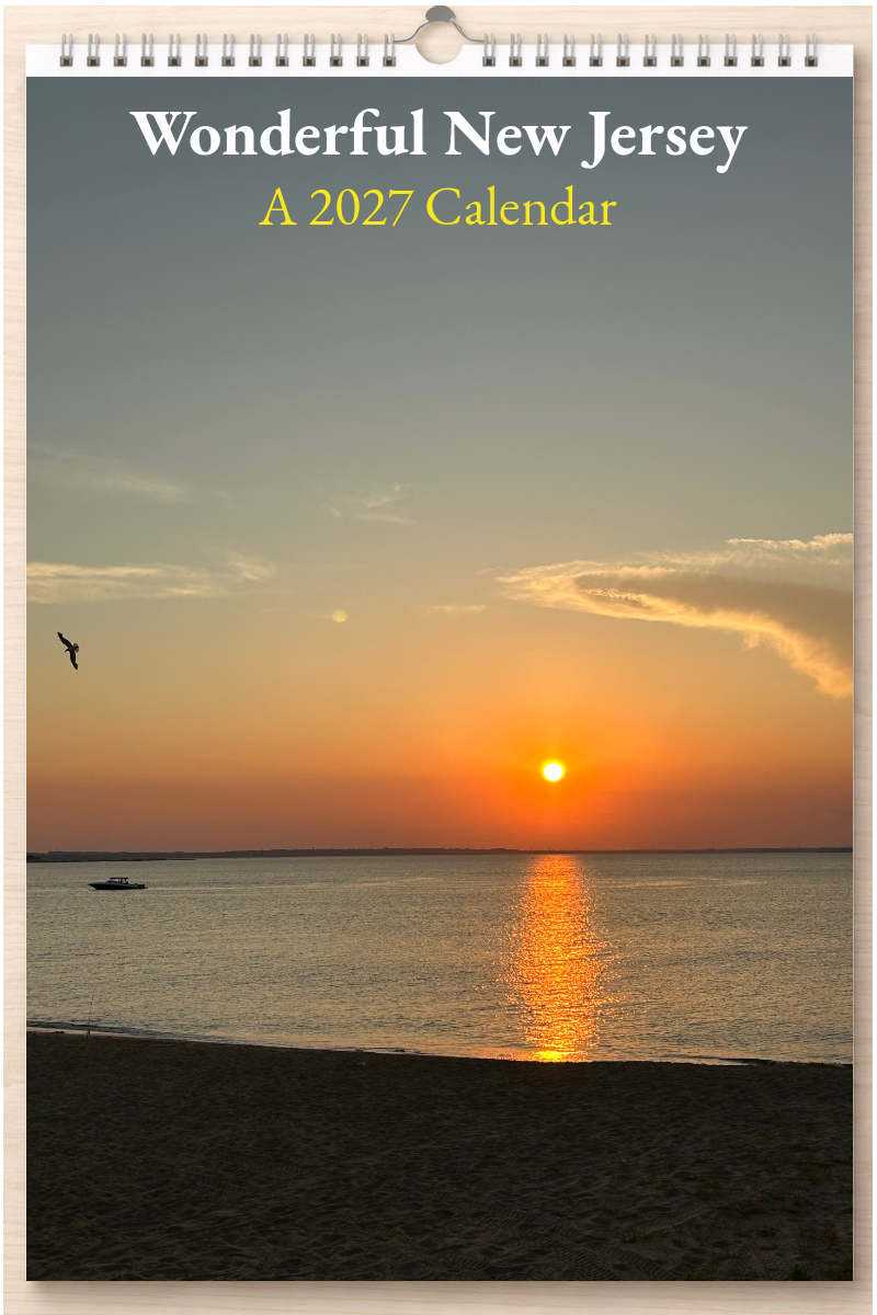 Wonderful New Jersey: A 2027 Calendar