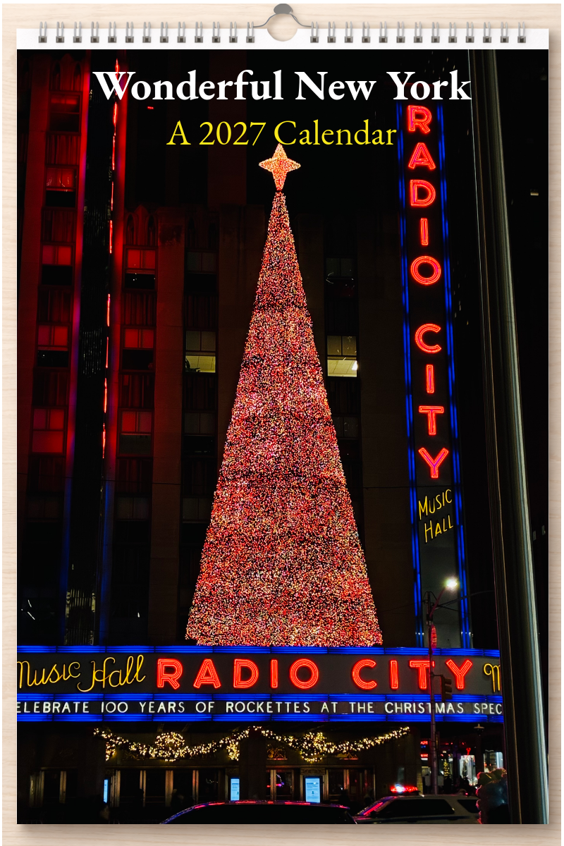 Wonderful New York: A 2027 Calendar