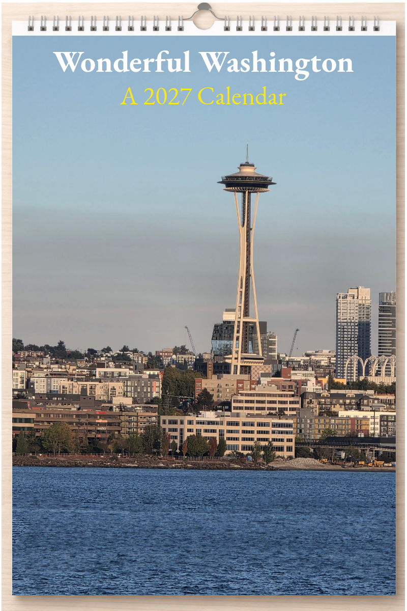 Wonderful Washington: A 2027 Calendar