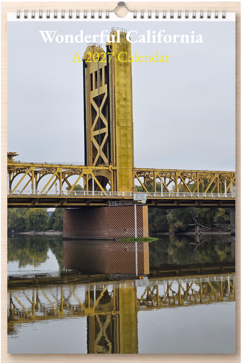 Wonderful California: A 2027 Calendar