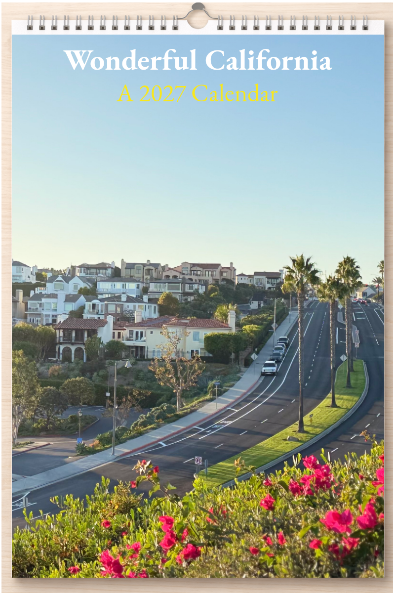 Wonderful California: A 2027 Calendar