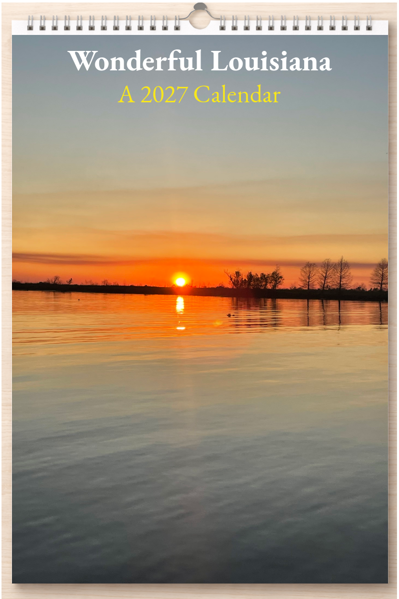 Wonderful Louisiana: A 2027 Calendar