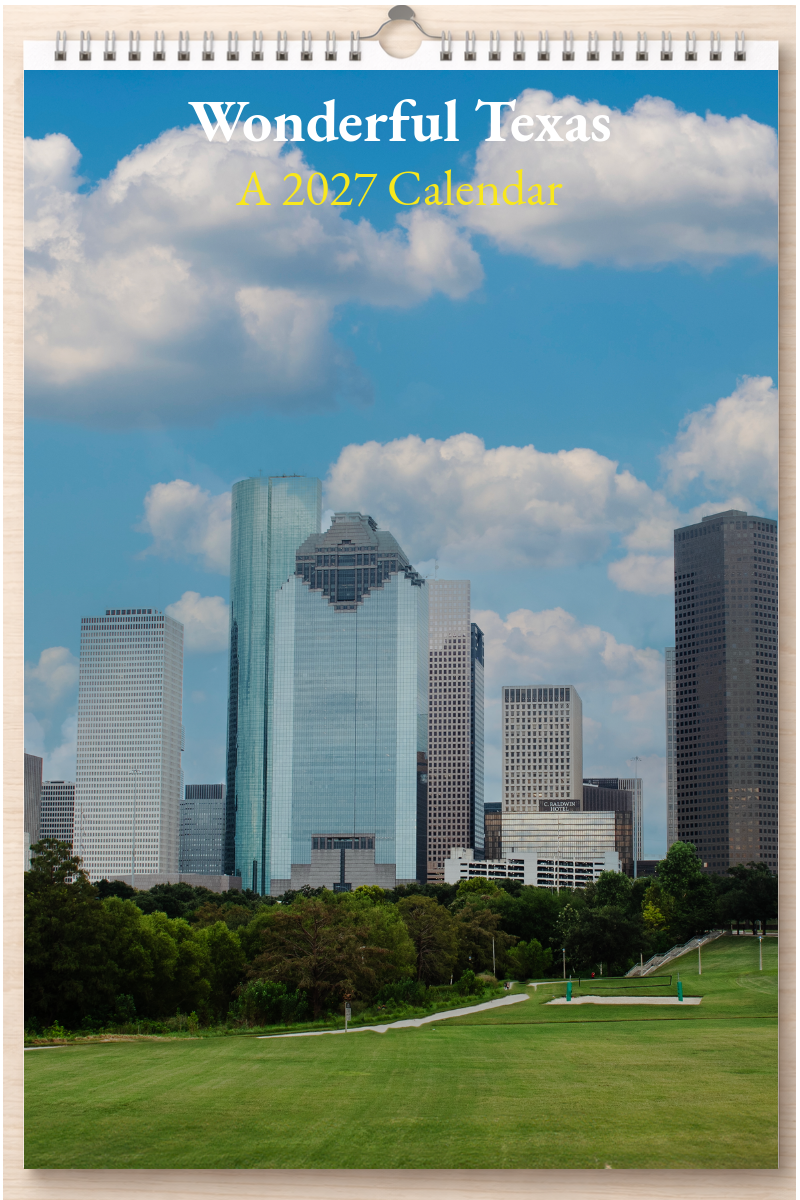 Wonderful Texas: A 2027 Calendar