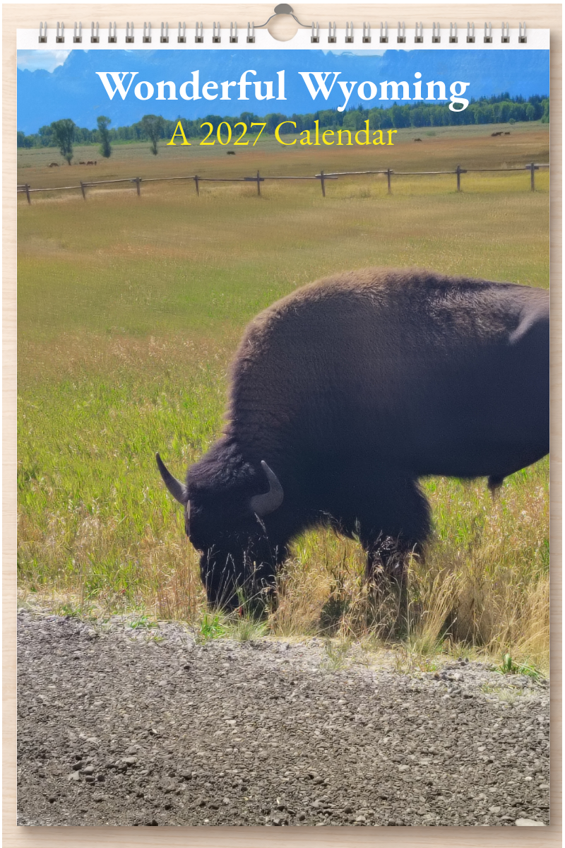 Wonderful Wyoming: A 2027 Calendar