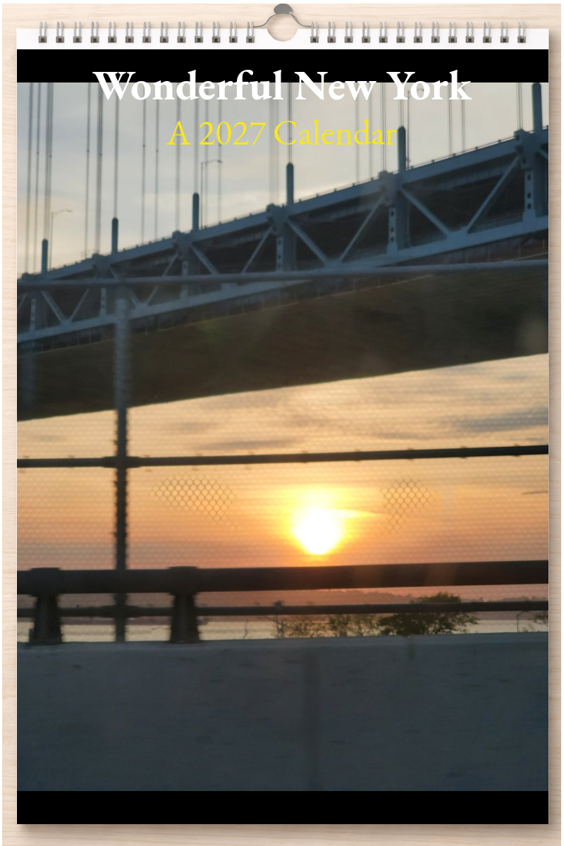Wonderful New York: A 2027 Calendar