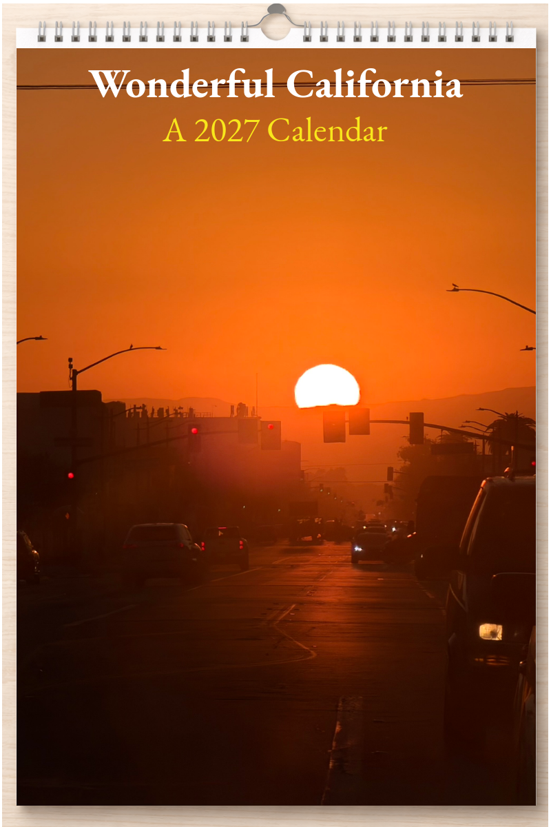 Wonderful California: A 2027 Calendar
