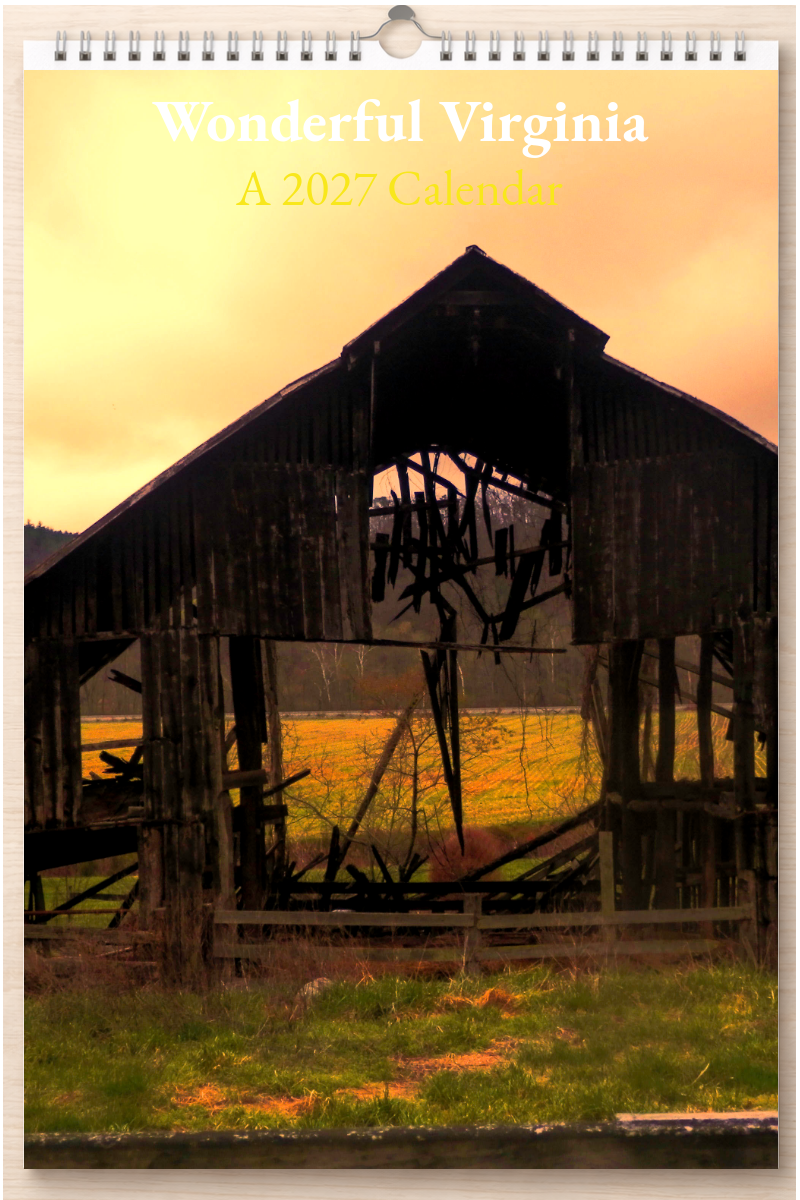 Wonderful Virginia: A 2027 Calendar