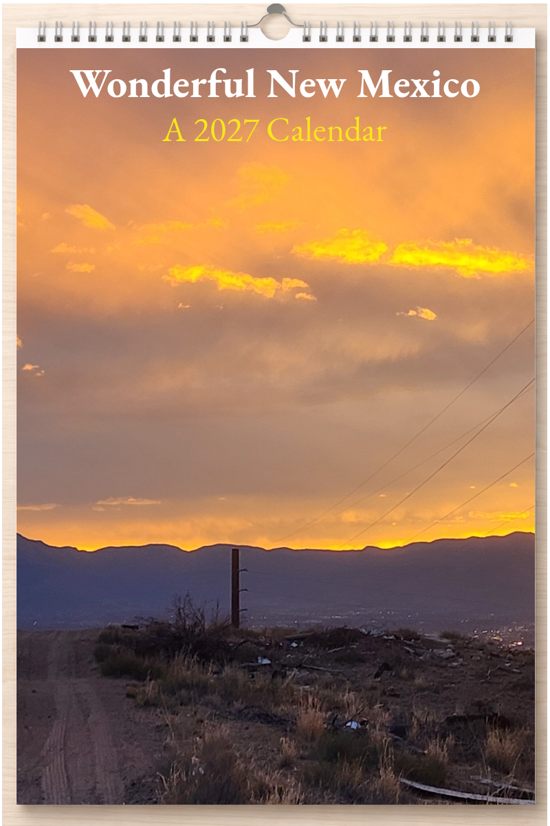 Wonderful New Mexico: A 2027 Calendar
