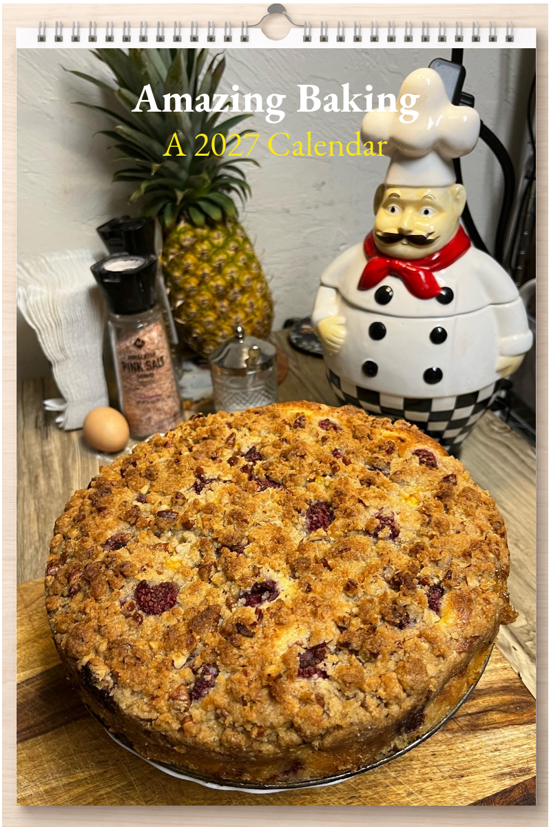 Amazing Baking: A 2027 Calendar