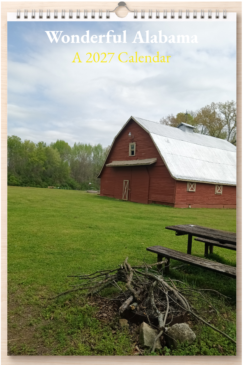 Wonderful Alabama: A 2027 Calendar