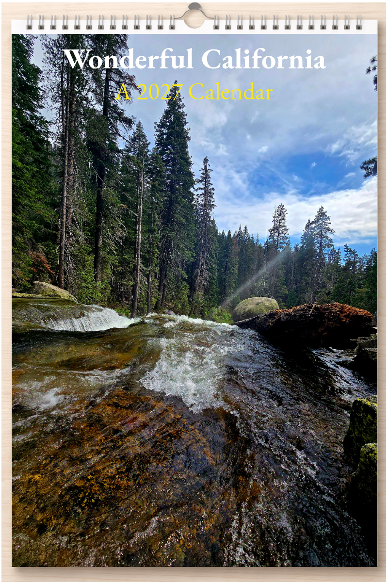 Wonderful California: A 2027 Calendar
