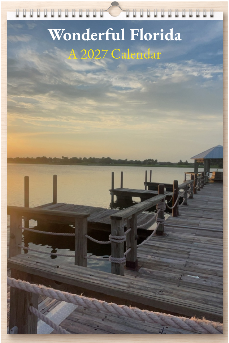 Wonderful Florida: A 2027 Calendar
