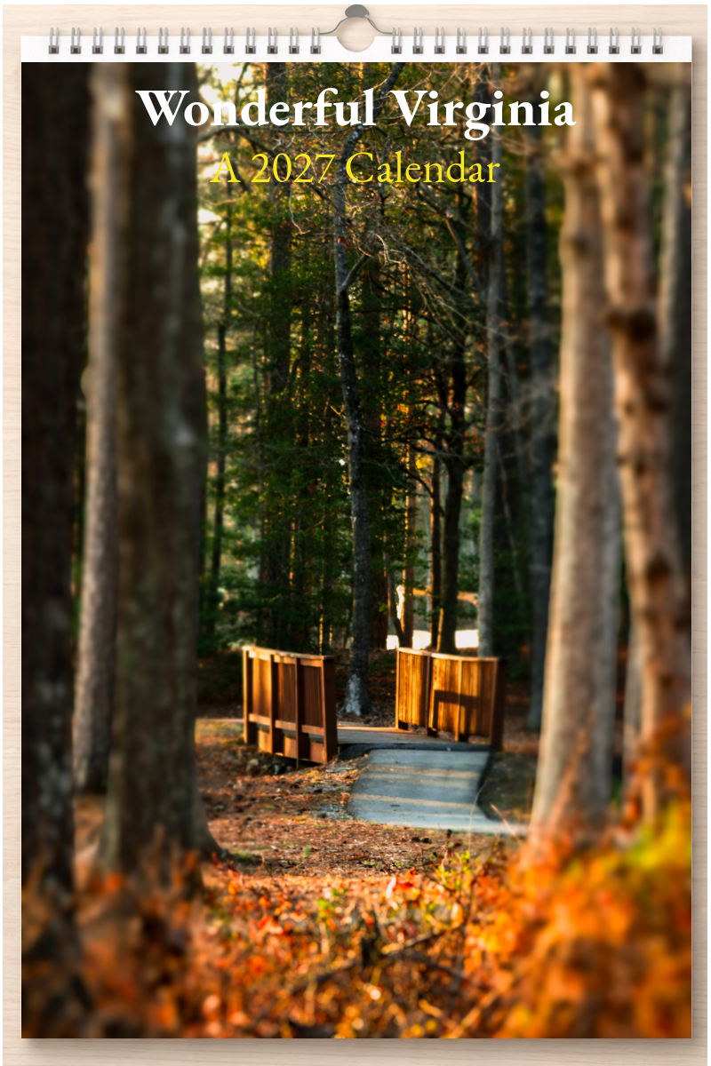 Wonderful Virginia: A 2027 Calendar