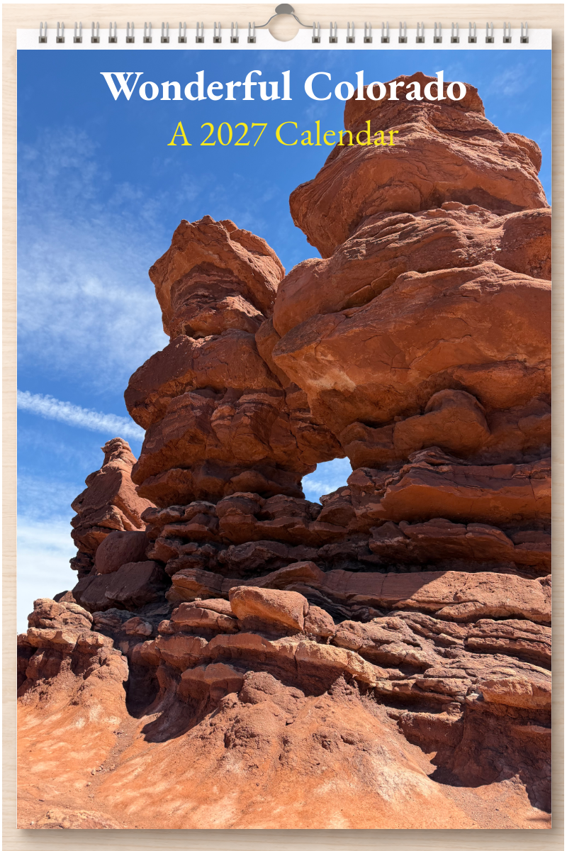 Wonderful Colorado: A 2027 Calendar
