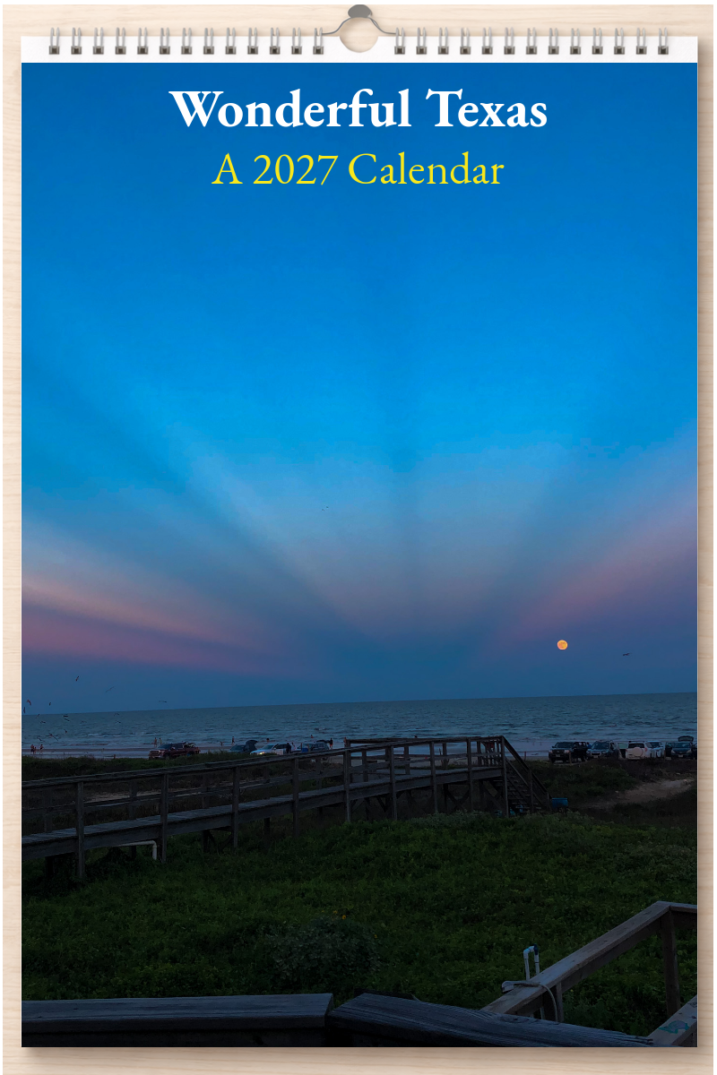 Wonderful Texas: A 2027 Calendar