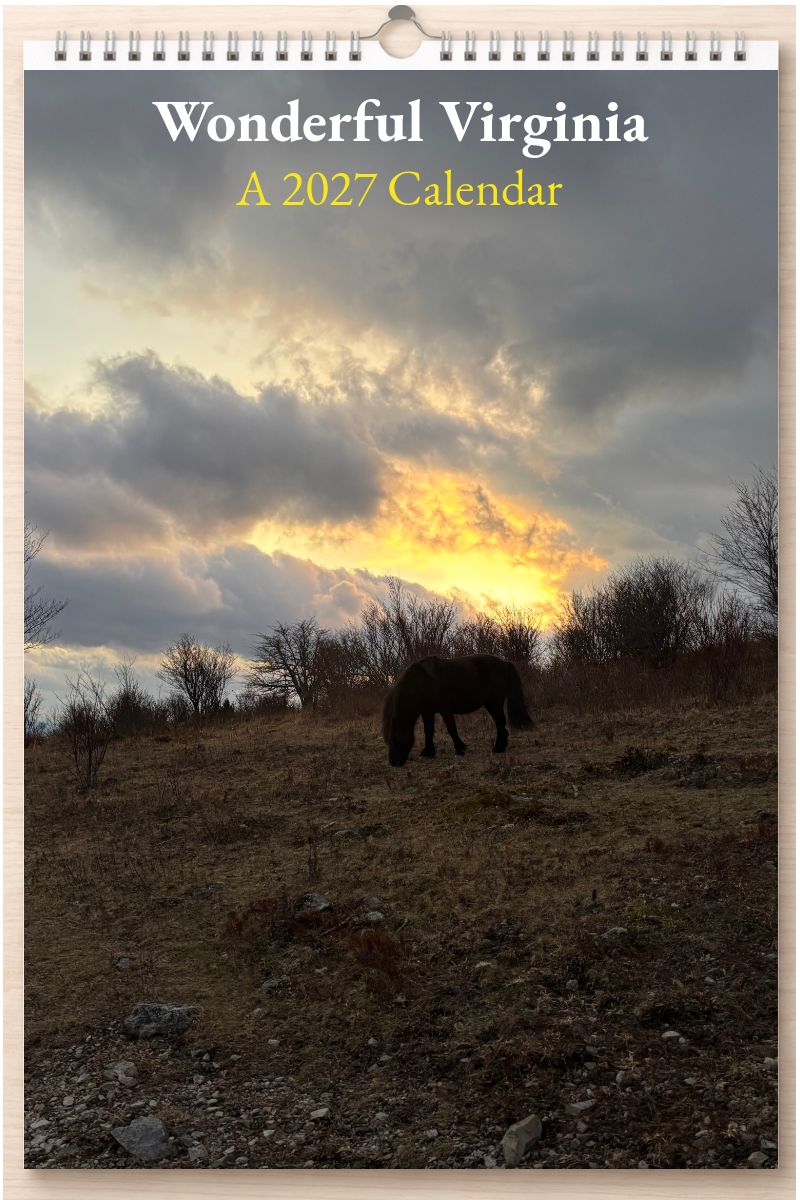 Wonderful Virginia: A 2027 Calendar