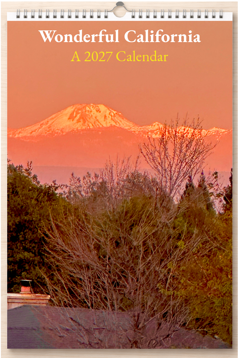 Wonderful California: A 2027 Calendar