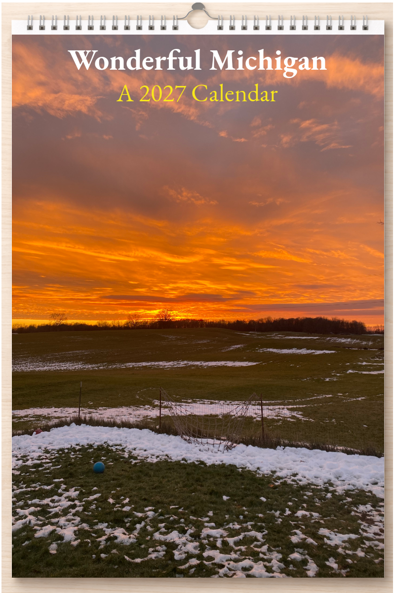 Wonderful Michigan: A 2027 Calendar