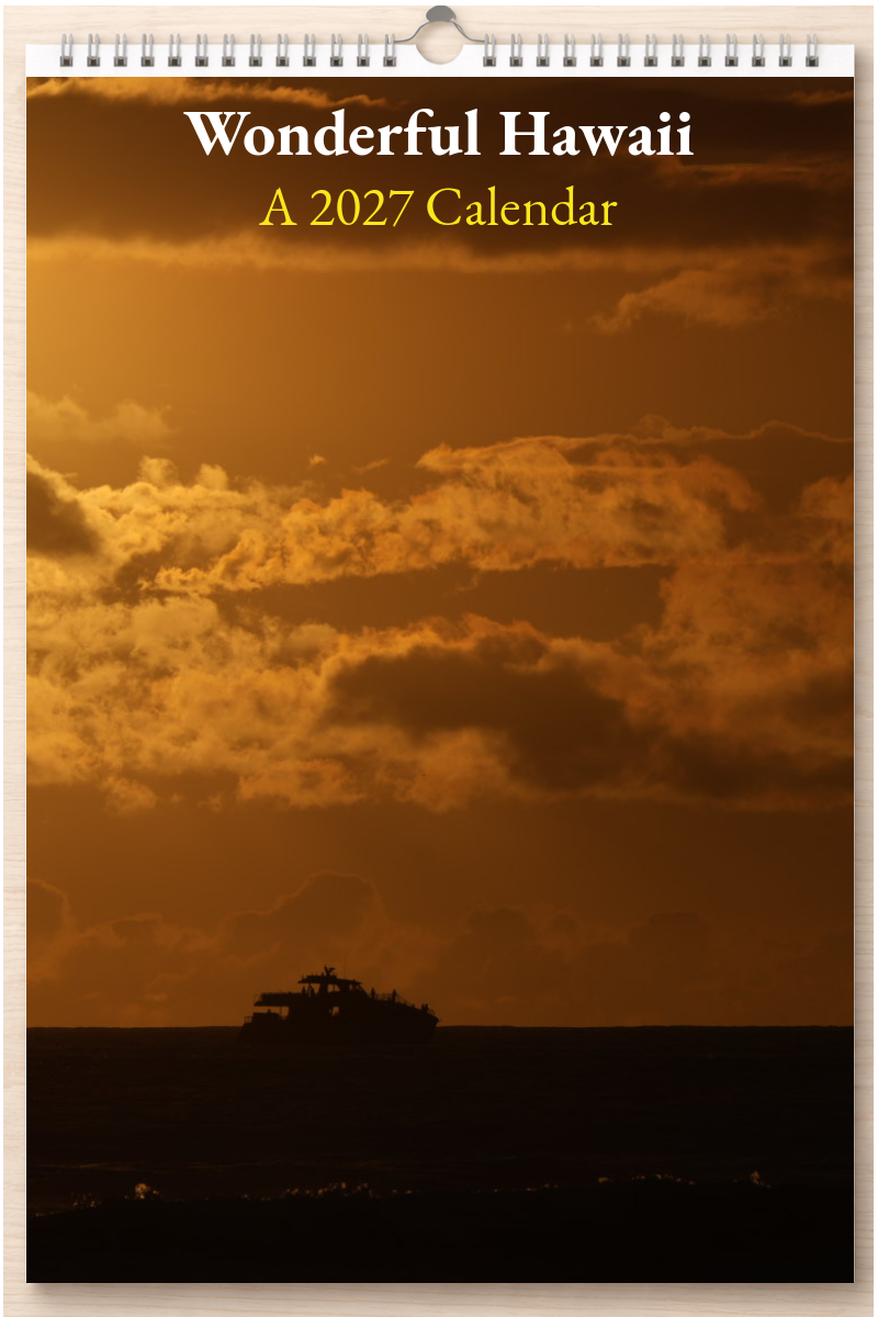 Wonderful Hawaii: A 2027 Calendar