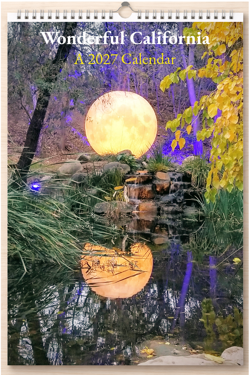 Wonderful California: A 2027 Calendar