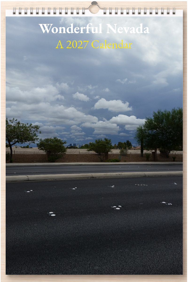 Wonderful Nevada: A 2027 Calendar