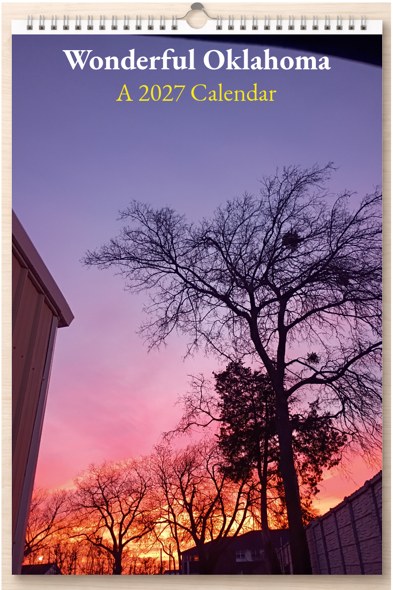 Wonderful Oklahoma: A 2027 Calendar