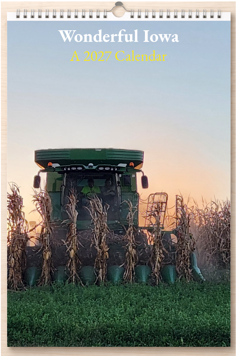 Wonderful Iowa: A 2027 Calendar