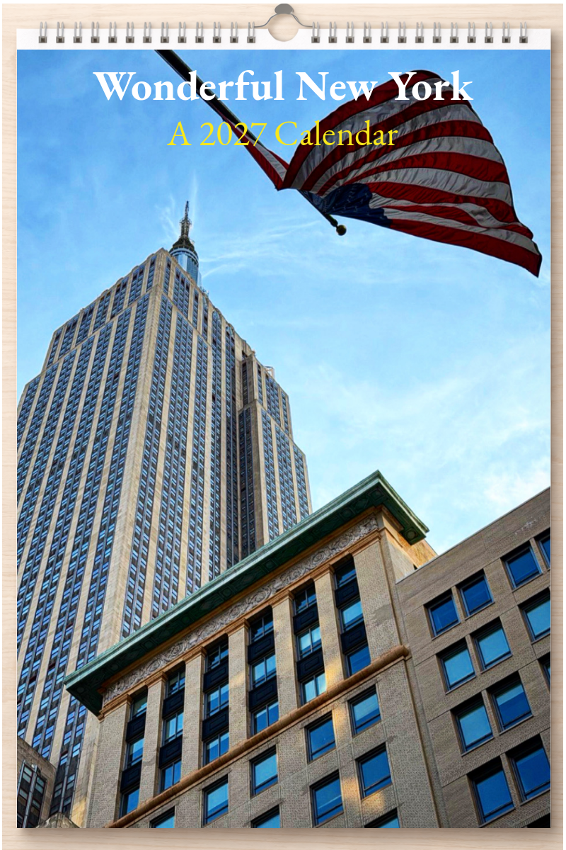 Wonderful New York: A 2027 Calendar