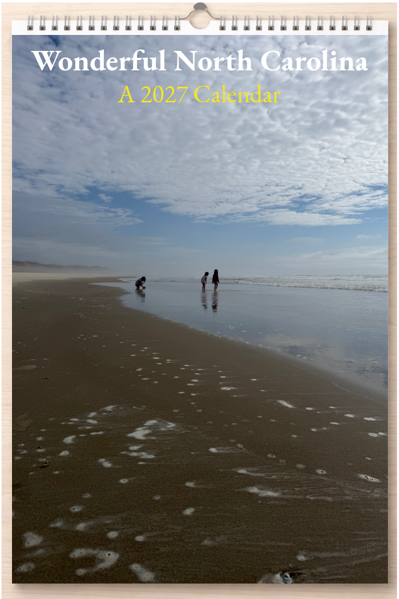 Wonderful North Carolina: A 2027 Calendar