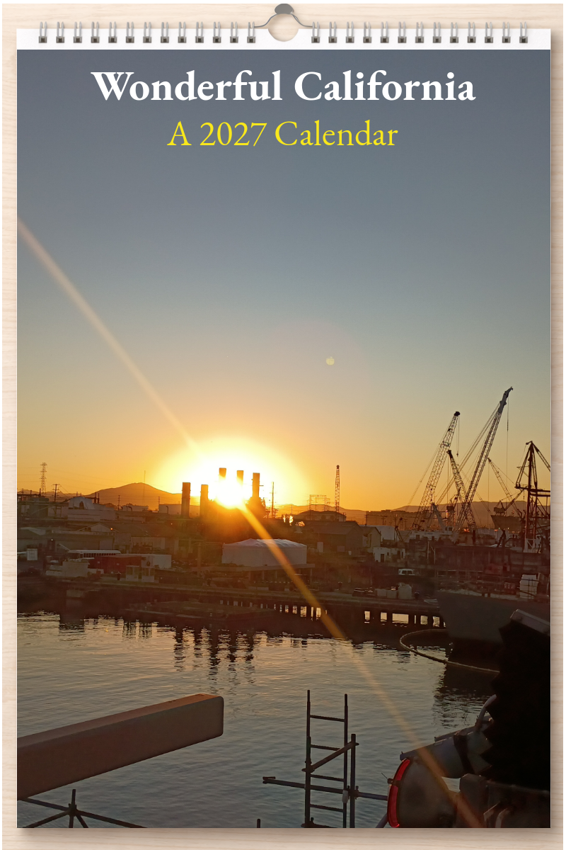 Wonderful California: A 2027 Calendar