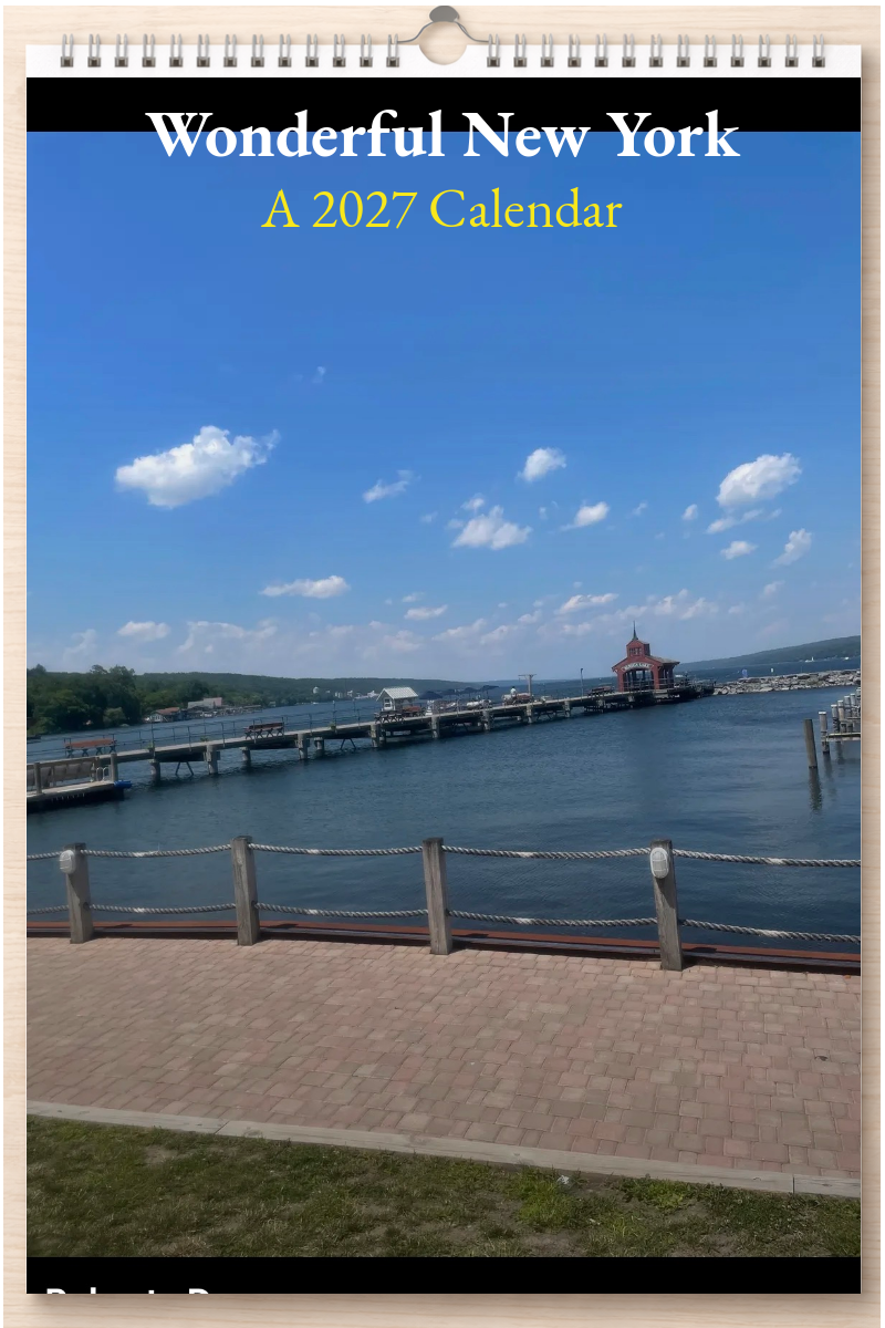 Wonderful New York: A 2027 Calendar