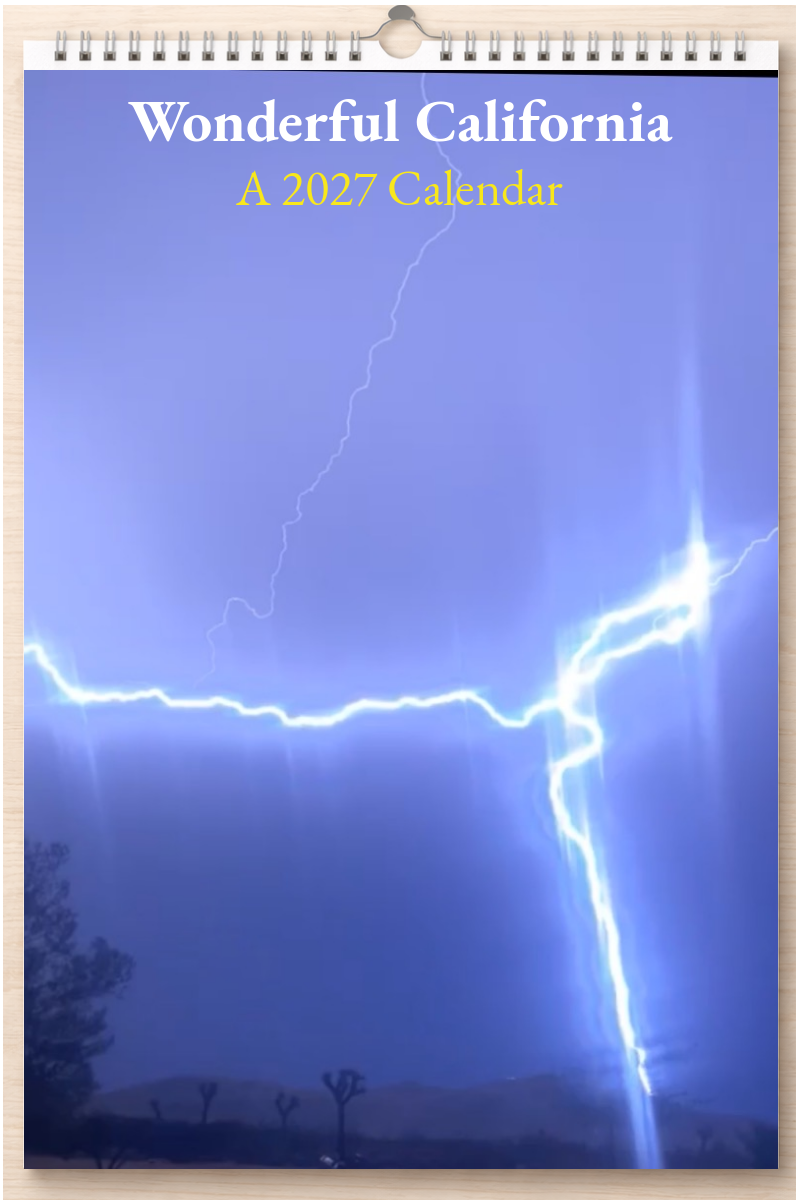 Wonderful California: A 2027 Calendar