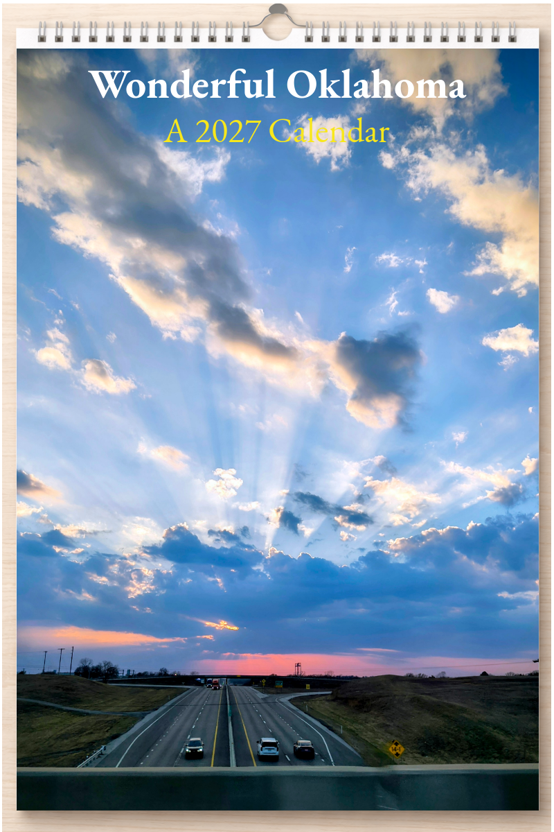 Wonderful Oklahoma: A 2027 Calendar