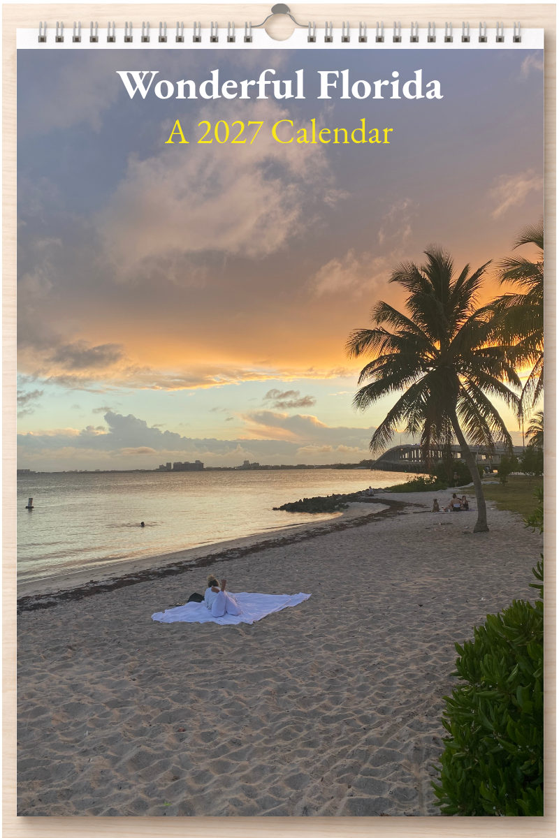 Wonderful Florida: A 2027 Calendar