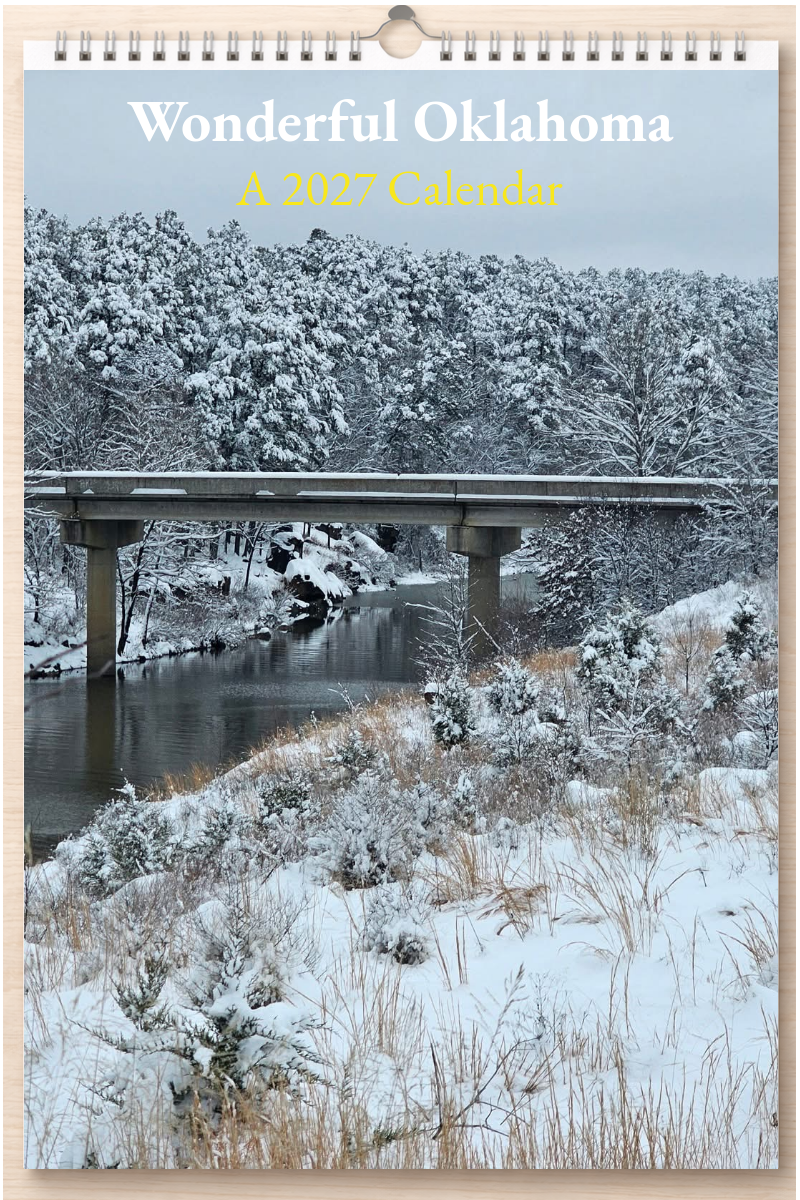 Wonderful Oklahoma: A 2027 Calendar