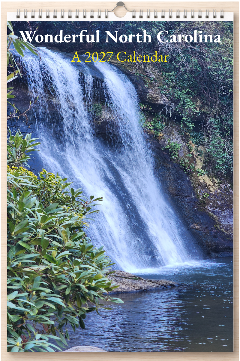 Wonderful North Carolina: A 2027 Calendar