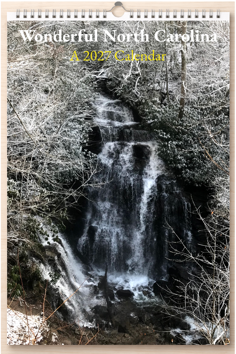 Wonderful North Carolina: A 2027 Calendar