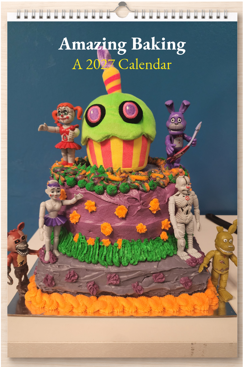 Amazing Baking: A 2027 Calendar