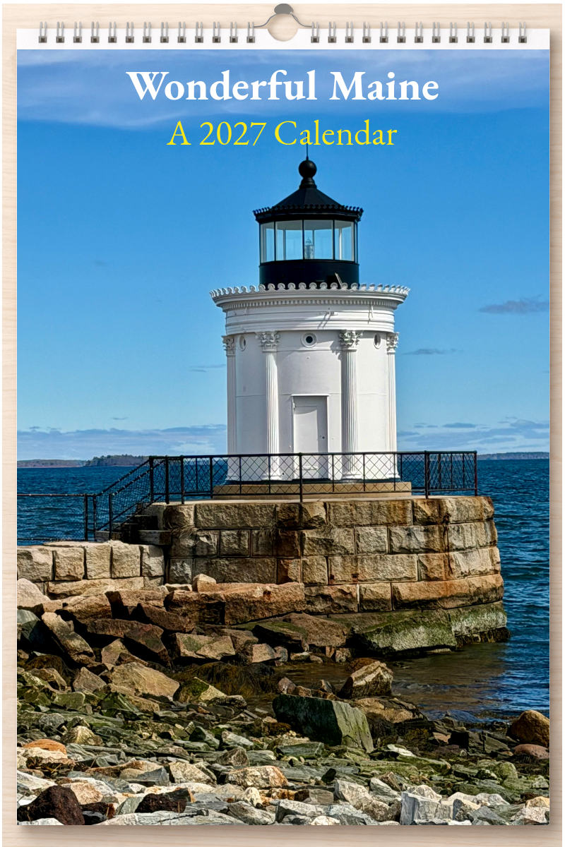 Wonderful Maine: A 2027 Calendar
